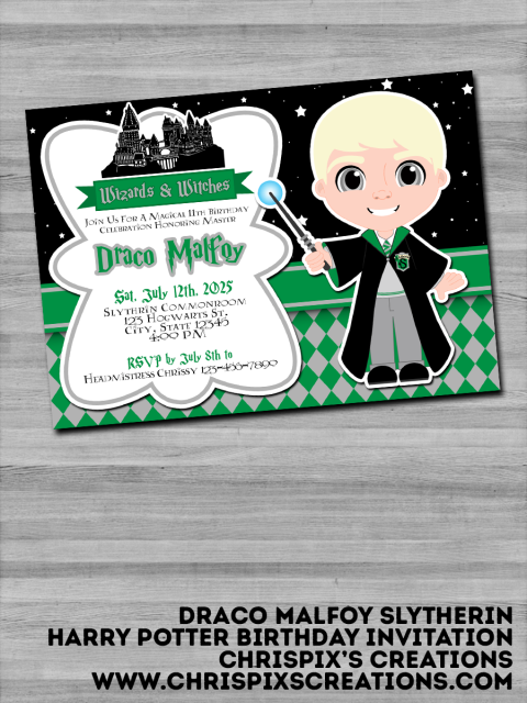Draco Malfoy Print 